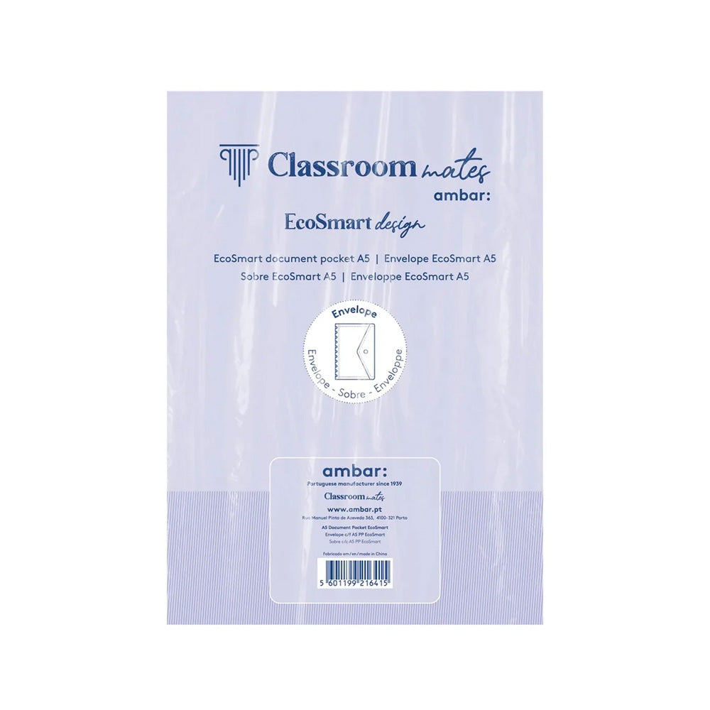 Envelope para Caderno EcoSmart Ambar A5