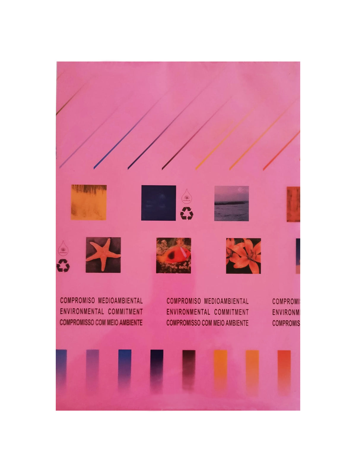 Papel Fotocopia Rosa/Fucsia A4 80gr 1x500Fls