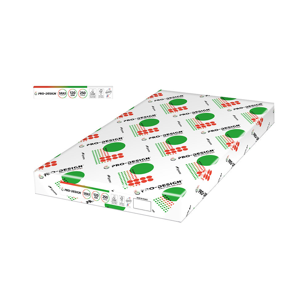 Papel SRA3 320x450mml  120gr Pro Design 1x250Fls