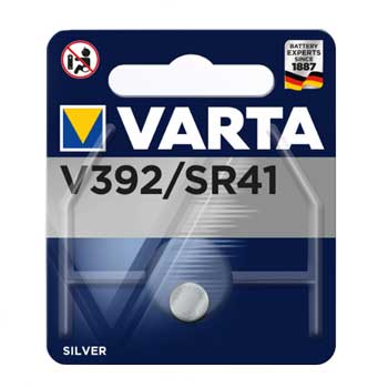 Pilha V392 LR41/L736 1,55V Relógios