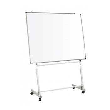 Suporte Quadro 150x120cm/90x120cm Branco com Rodas Cinza