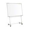 Suporte Quadro 150x120cm/90x120cm Branco com Rodas Cinza