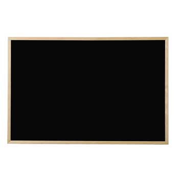 Quadro de Giz Preto Moldura Madeira 40x30cm