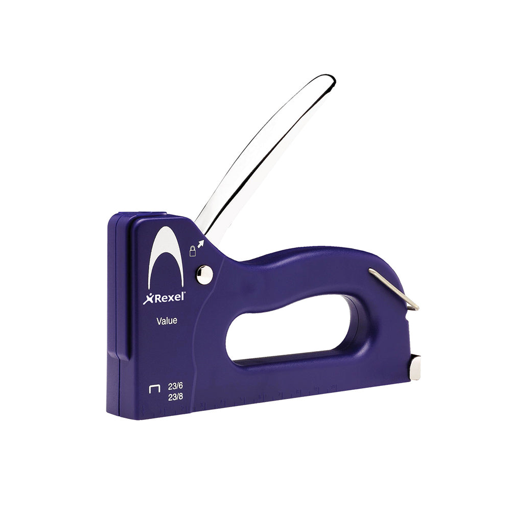 Agrafador Pistola Rexel Value Full Strip Azul