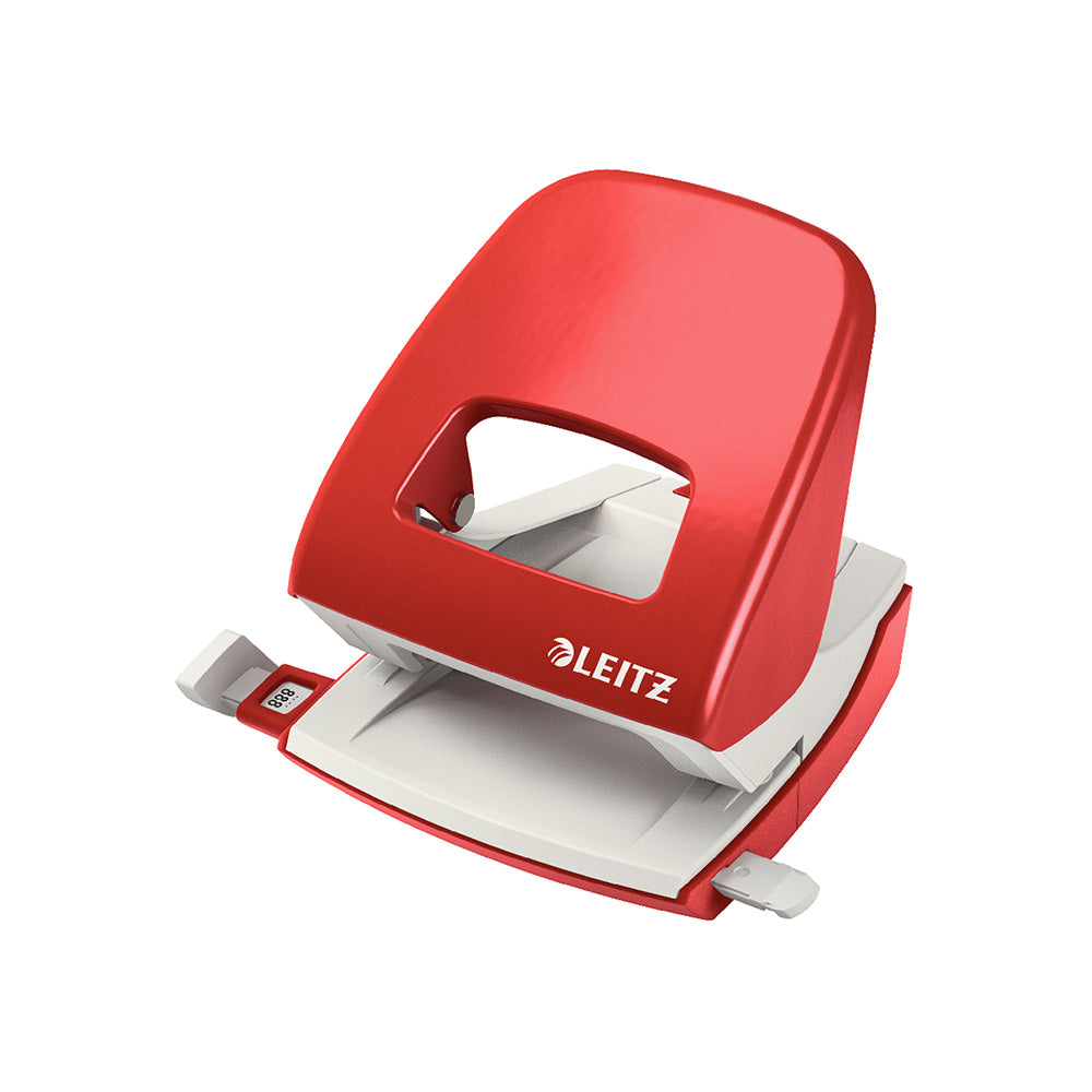 Furador 25 Folhas Leitz 5008 2.5mm c/Regua