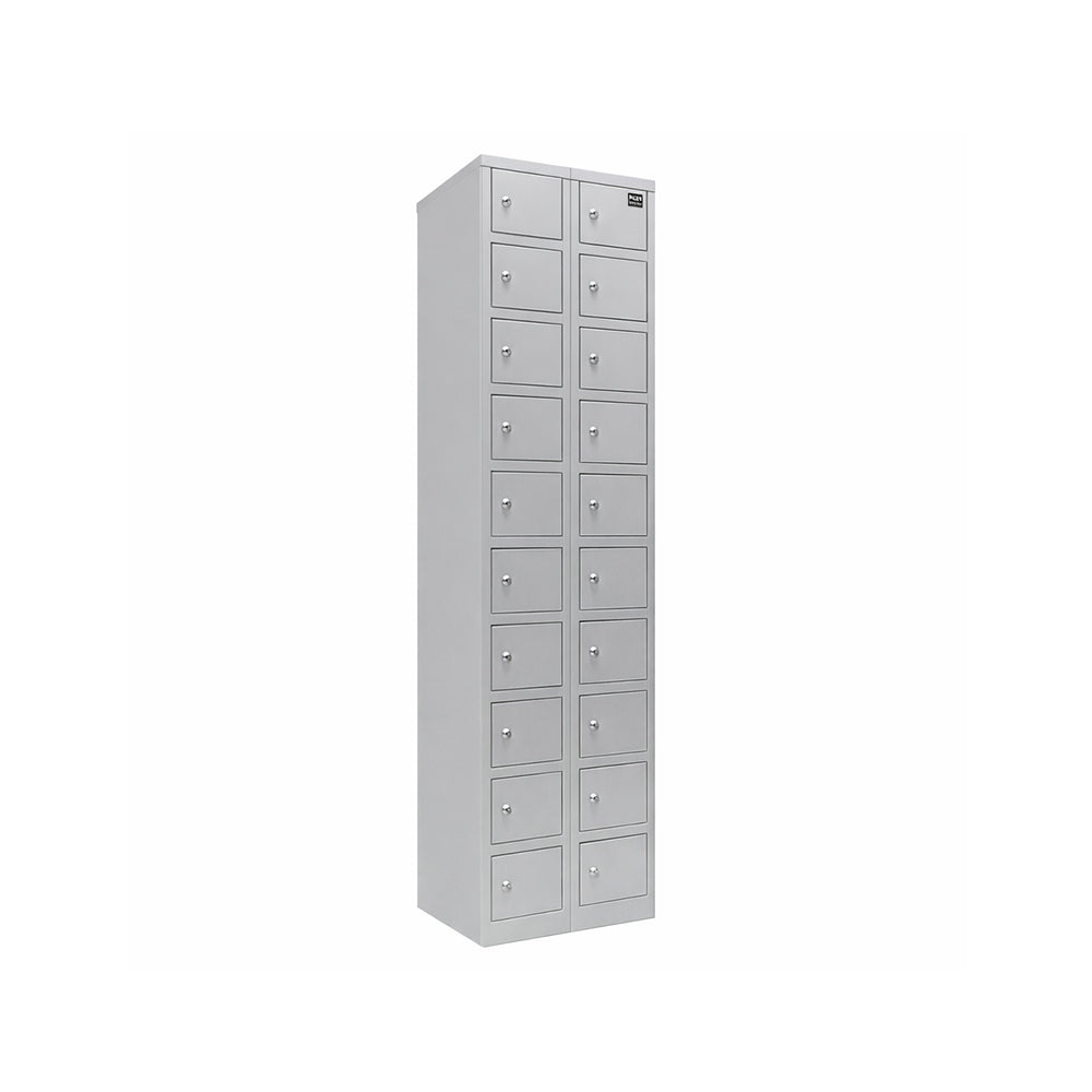 Cacifos Metálicos 20 Cacifos 408x420x1650mm Cinza
