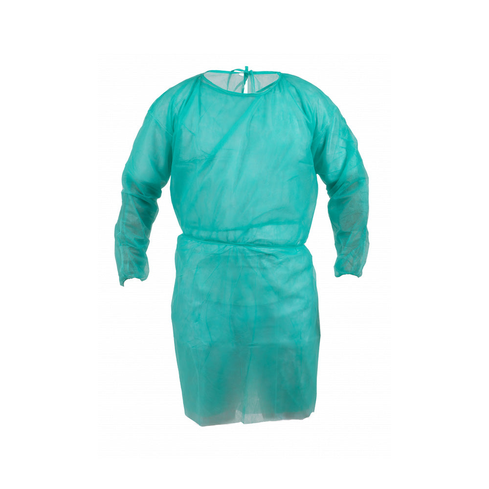 Bata Descartável Polipropileno 20g Verde 1un