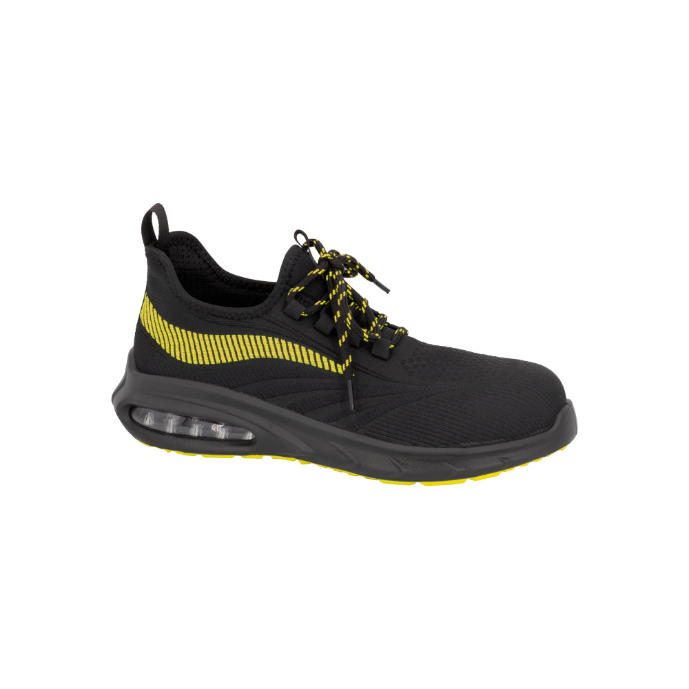 Sapatos Segurança Tam 41 Baixo Rush 998 S1 PL FO SR Pre/Ama