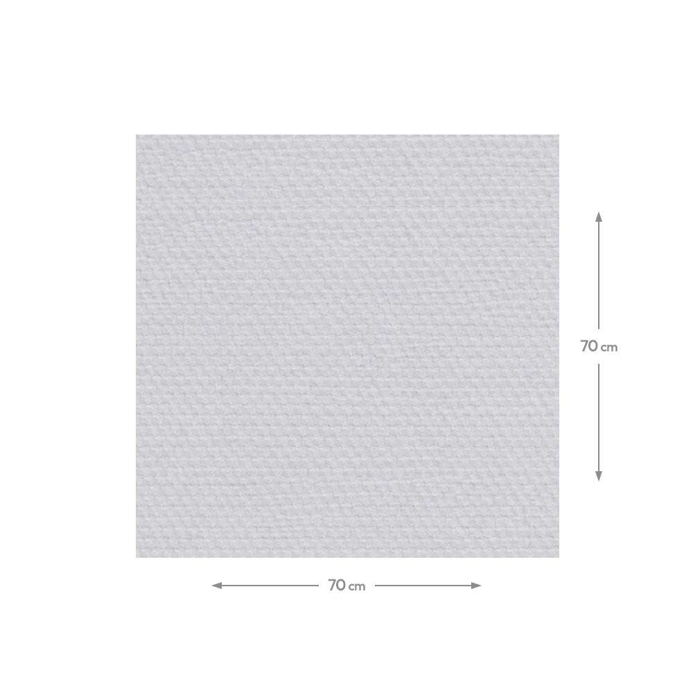 Toalhas Mesa Papel 70x70cm 35g (Eco) Cinza 200un
