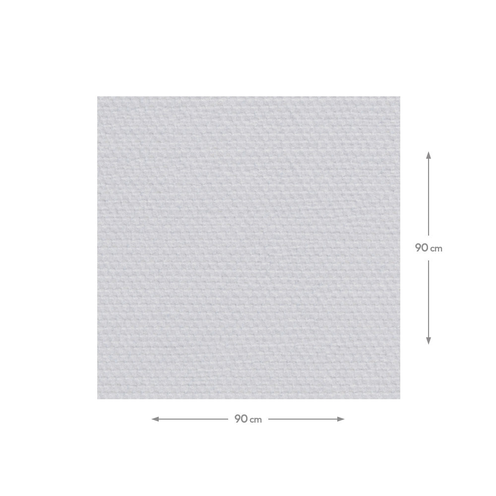 Toalhas Mesa Papel 90x90cm 35g (Eco) Cinza 200un