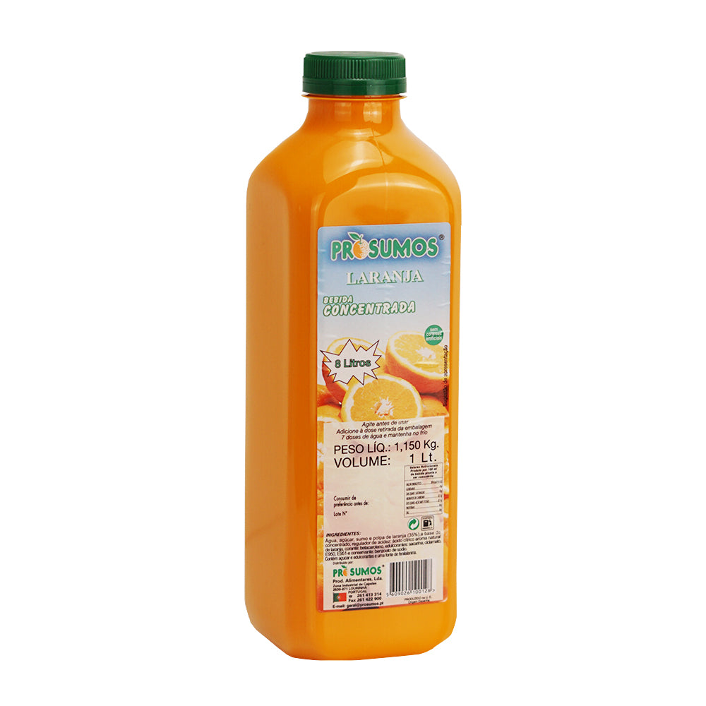 Sumo 1L=8L Concentrado Standard Laranja