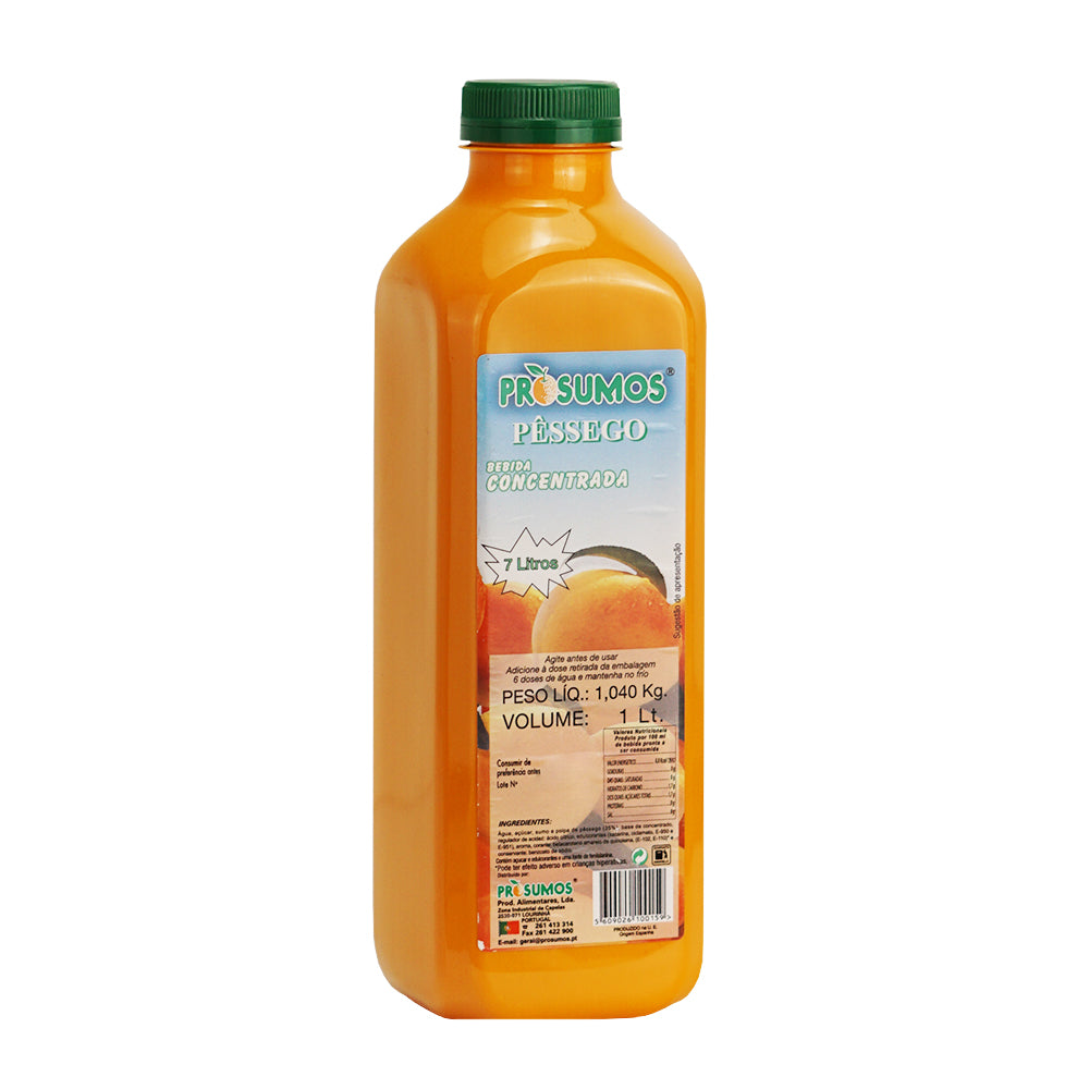 Sumo 1L=7L Concentrado Standard Pêssego