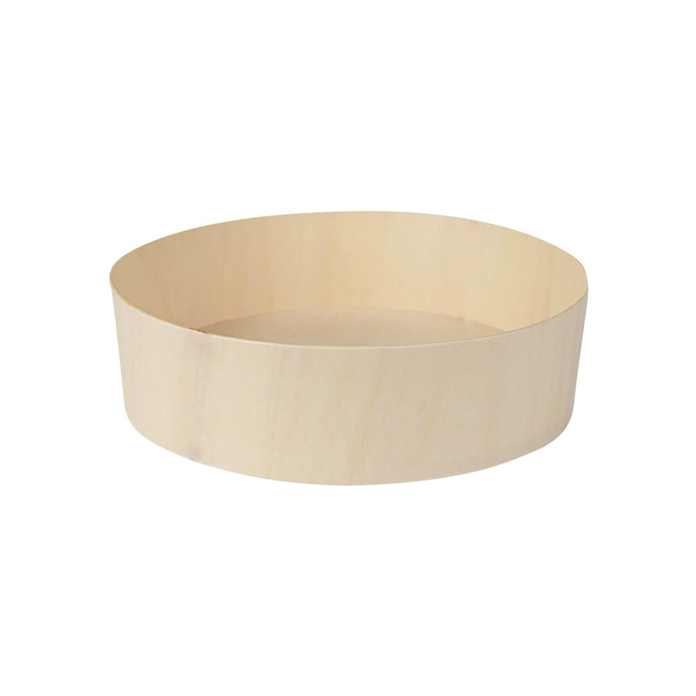 Taça 15,5x4,5cm Madeira Natural 25un