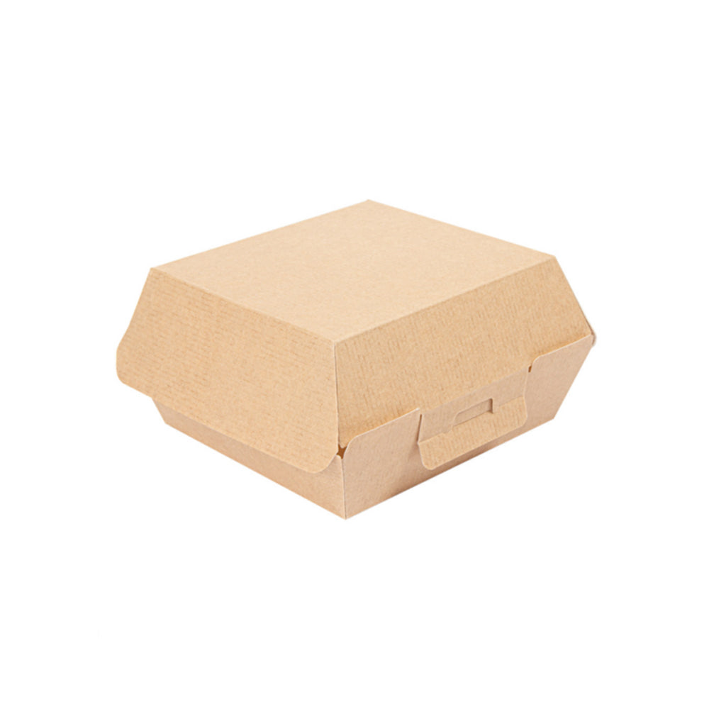 Caixa Hamburguer THEPACK 6,2x12,5x13cm Natural 50un