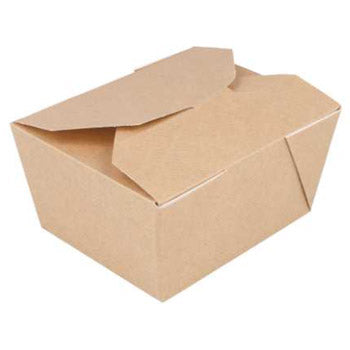 Caixa Cartolina Kraft 11,3x9x6,3cm 780ml THEPACK 50un