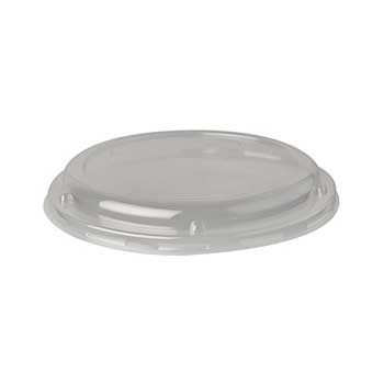 Tampas 18,1cm PLA para Saladeiras Transparente 50un