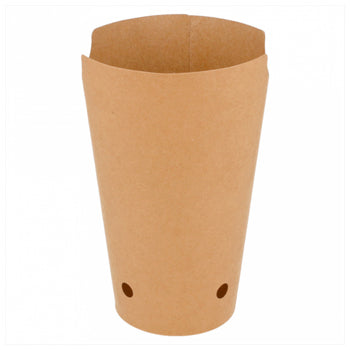 Caixa Cartolina Kraft 08.5x14cm Batatas Fritas 480ml 50un