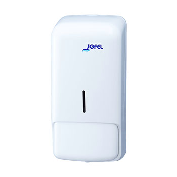 Saboneteira Recarga Plástico Azur Branco JOFEL 800ml