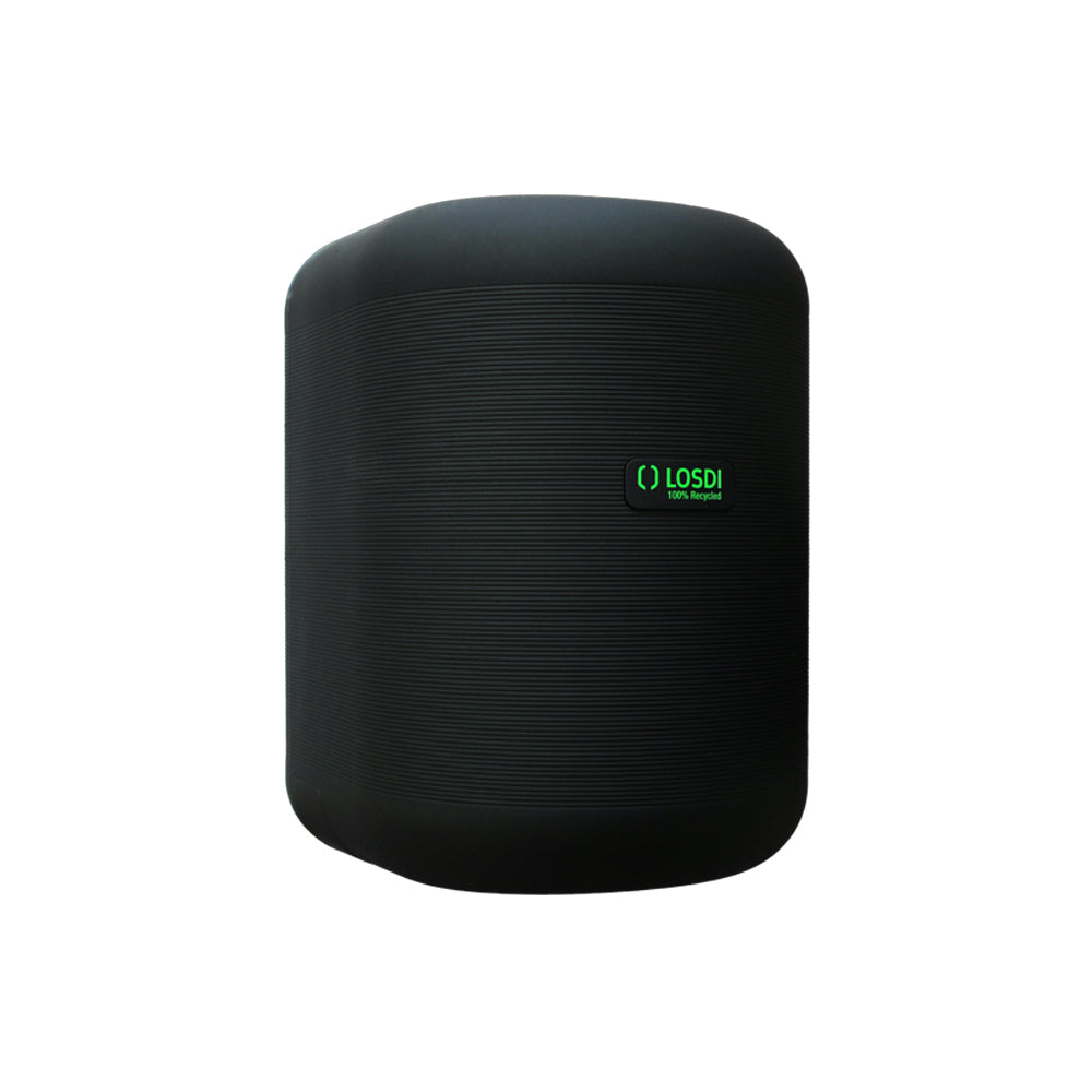 Dispensador Toalhas Rolo Ext Central EcoLuxe Losdi Preto Mat