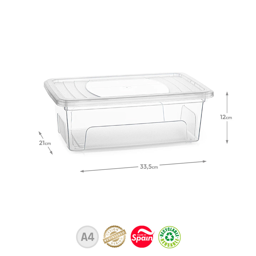 Caixa Plástico Easy 33,5x21x12cm 5,1L