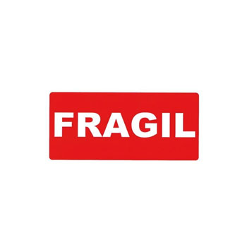 Etiquetas FRAGIL 100x50mm Apli Rolo 200un