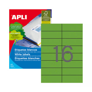 Etiquetas 105x037mm 20Fls A4 Apli 320un