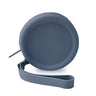 Porta Moedas Silicone Up North com Fecho Azul Cinza Apli