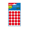 Etiquetas Redondas 19mm Apli 100un