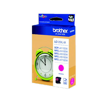 Tinteiro Brother LC125XL (C,M,Y) 13,1ml