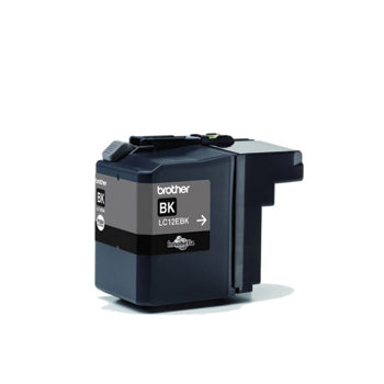 Tinteiro Brother LC12EBK Preto 2400 Pág.