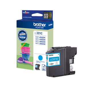 Tinteiro Brother LC221 (C,M,Y) 3,9ml