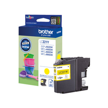 Tinteiro Brother LC221 (C,M,Y) 3,9ml