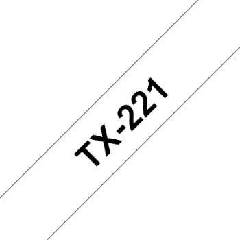 Fita Laminada 09mmx15mts Branco/Preto