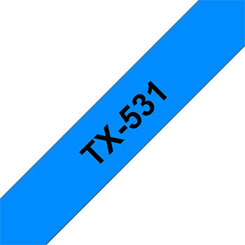 Fita Laminada 12mmx15mts Azul/Preto