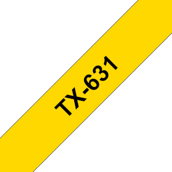 Fita Gravação 12mmx15mts Amarelo/Preto