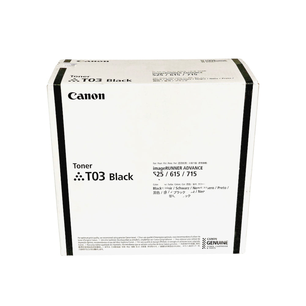 Toner Canon T03 Preto 2725C001 51500 Pág.
