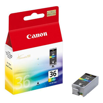 Tinteiro Canon 36 Cor 1511B001 12ml 250 Pág.