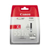 Tinteiro Canon 551XL Cinzento 6447B001 11ml 275 Pág.