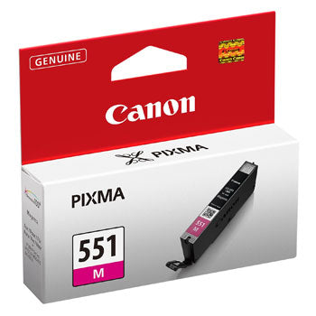 Tinteiro Canon CLI551 (C,G,M,Y) 7ml