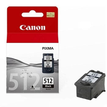 Tinteiro Canon 512 Preto 2969B001 15ml 400 Pág.