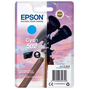 Tinteiro Epson 502 (C,M,Y) 3,3ml