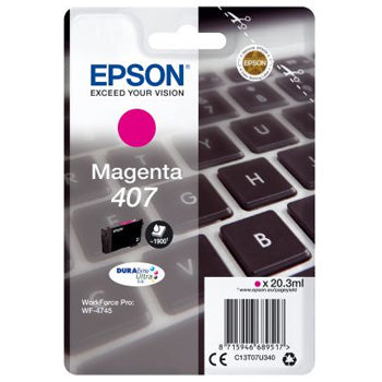 Tinteiro Epson 407 (C,M,Y) 20,3ml