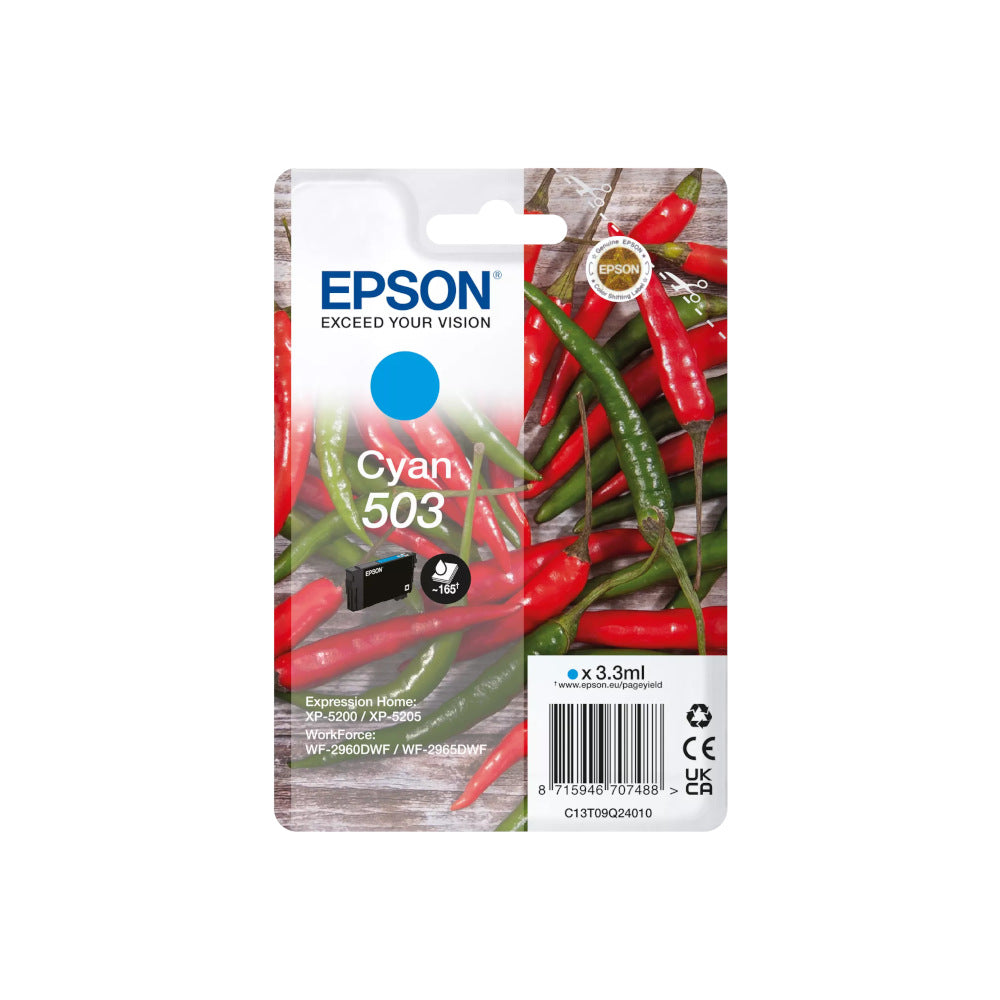Tinteiro Epson 503 (C,M,Y) 3,3ml