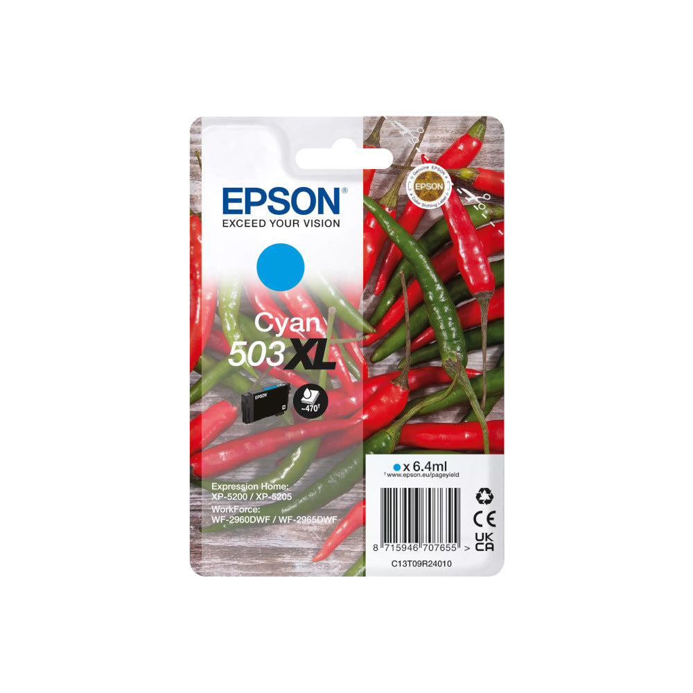 Tinteiro Epson 503XL (C,M,Y) 6,4ml