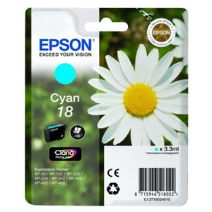 Tinteiro Epson 18 (C,M,Y) 3,3ml