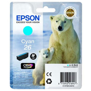 Tinteiro Epson 26 (C,M,Y) 4,5ml