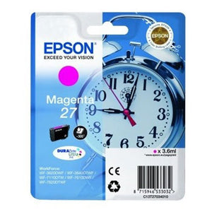 Tinteiro Epson 27 (C,M,Y) 3,6ml