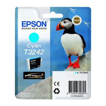 Tinteiro Epson T3242 Azul C13T32424010 14ml 980 Pág.