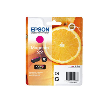 Tinteiro Epson 33 (C,M,Y) 4,5ml