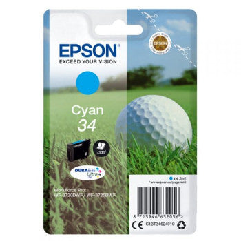 Tinteiro Epson 34 (C,M,Y) 4,2ml